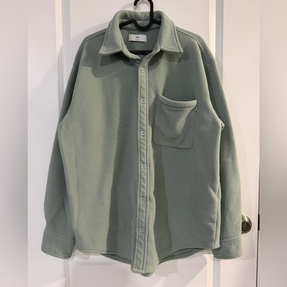 TNA Jackets & Blazers - Aritzia TNA Polar Button-Up Fleece Shirt Jacket - #5